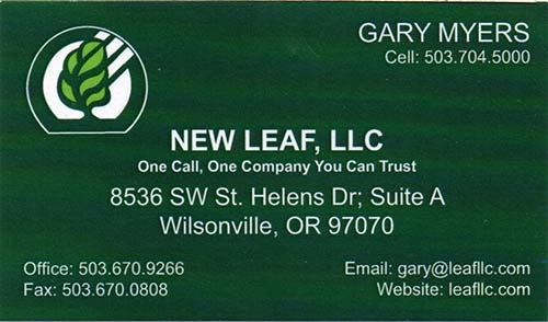 New Leaf, LLC 1
